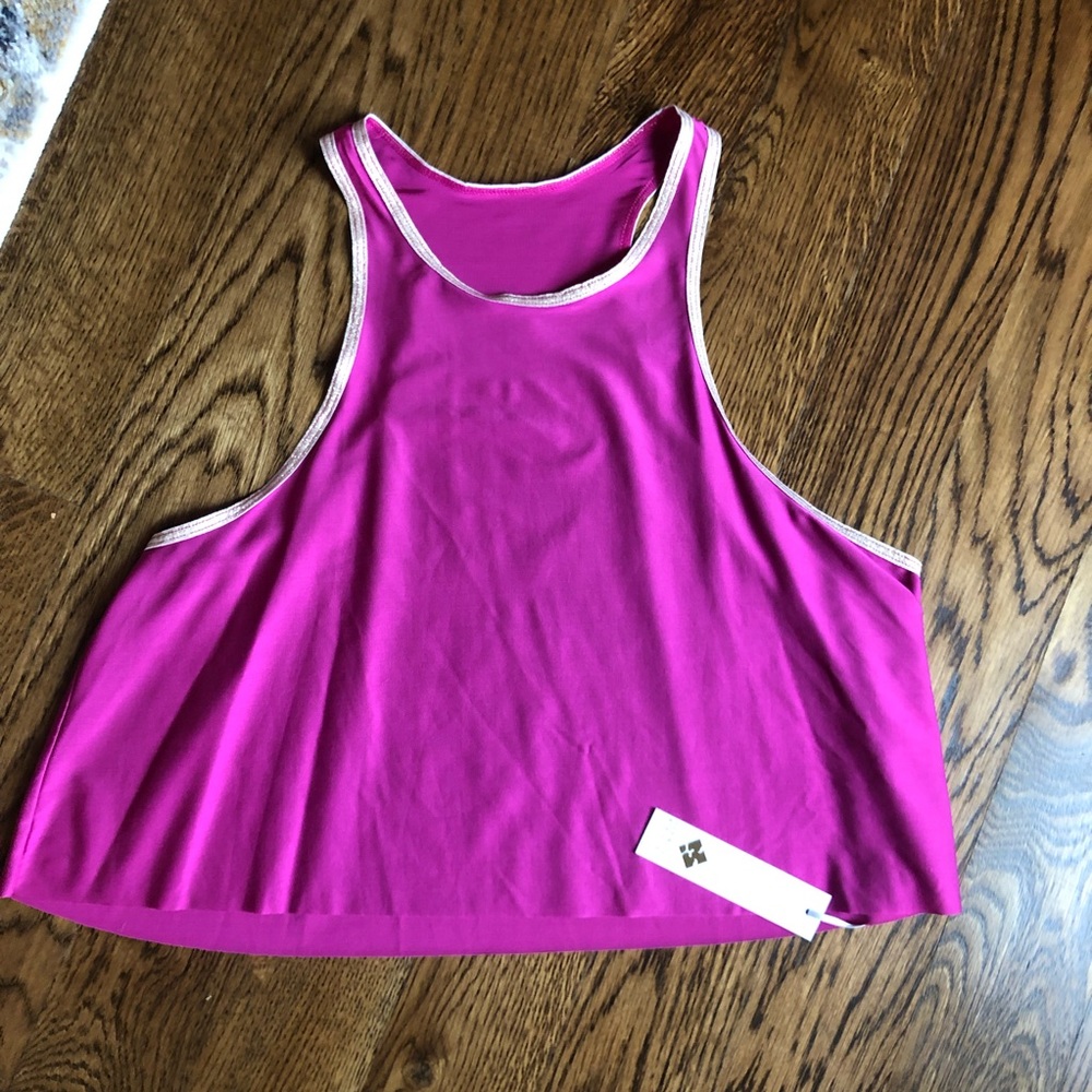 Fierce + Regal The Sheer Crop Tank